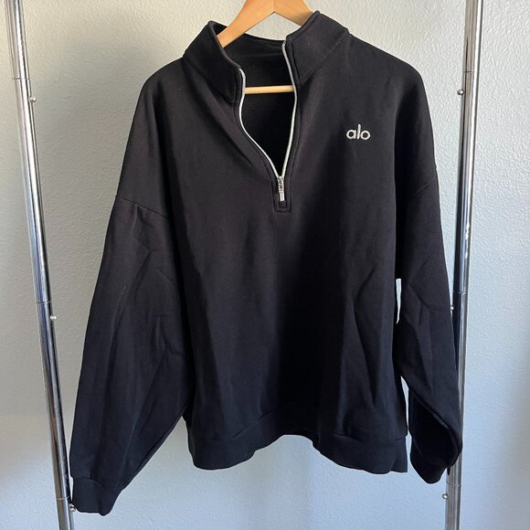 Alo Accolade Quarter Zip Pullover - Picture 1 of 4